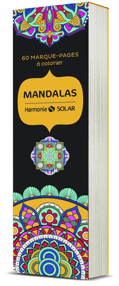 60 MARQUE-PAGES A COLORIER - MANDALAS