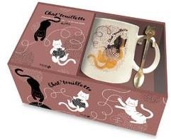 COFFRET CHAT'TOUILLETTE - NOUVELLES PENSEES DROLES DE NOS CHATS