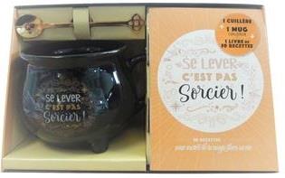 COFFRET CHAUDRON MAGIQUE POUR PETIT DEJ' DE SORCIER