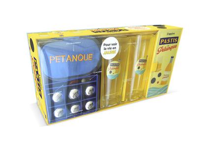 COFFRET L'APERO PASTIS ET PETANQUE