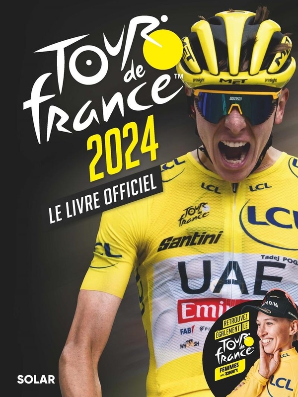 LIVRE OFFICIEL DU TOUR DE FRANCE 2024