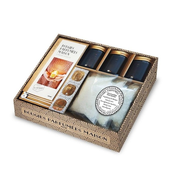 COFFRET BOUGIES PARFUMEES MAISON