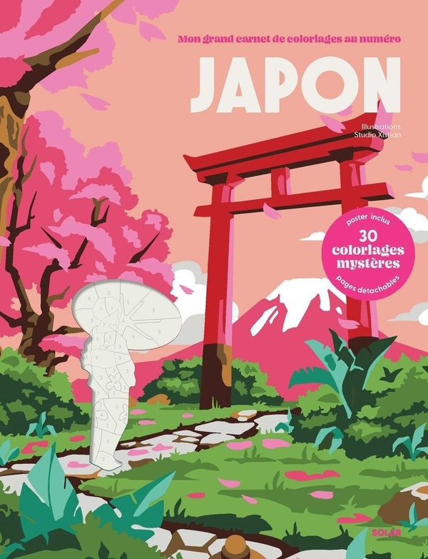 COLORIAGES AU NUMERO - JAPON