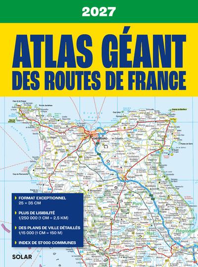 ATLAS GEANT DES ROUTES DE FRANCE 2027
