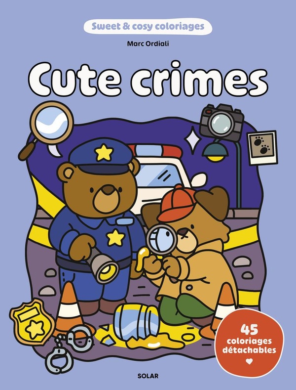 CUTE CRIMES - SWEET AND COSY COLORIAGE