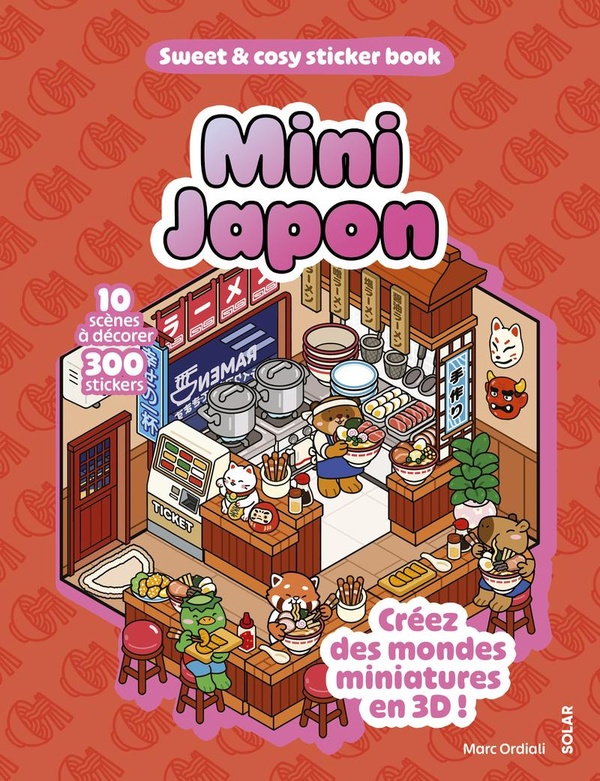 MINI JAPON - SWEET AND COSY STICKERS BOOK