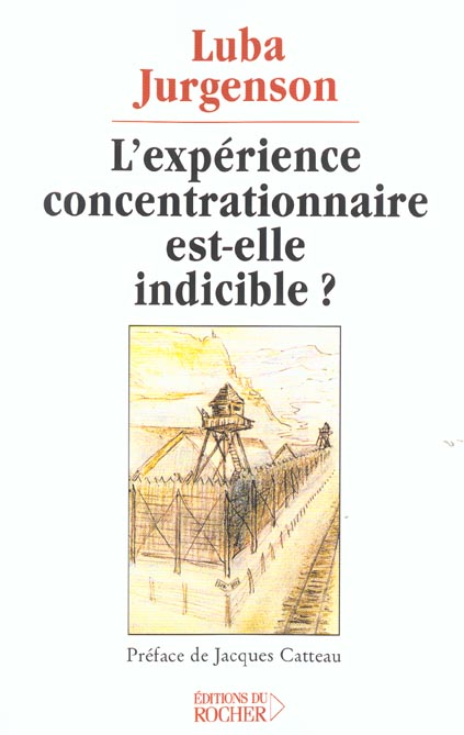 L'EXPERIENCE CONCENTRATIONNAIRE EST-ELLE INDICIBLE ?