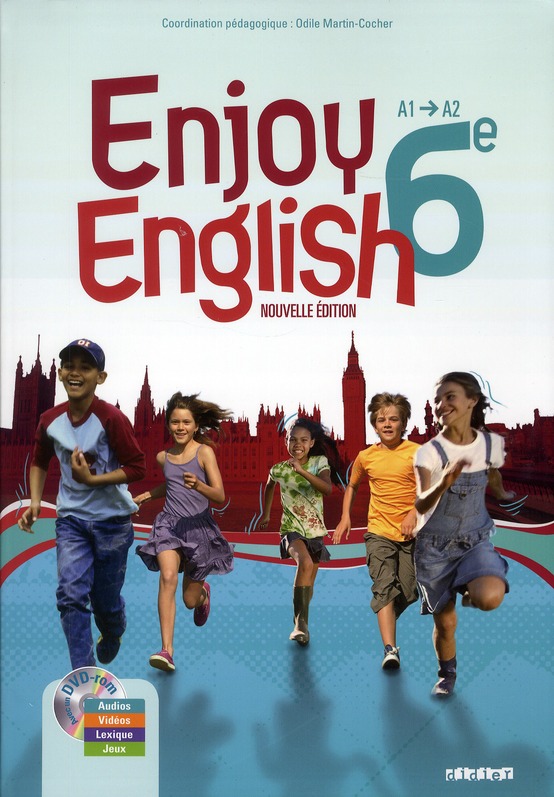 NEW ENJOY ENGLISH - ANGLAIS 6E - MANUEL + DVD-ROM