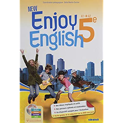 NEW ENJOY ENGLISH 5E - SPECIAL ENSEIGNANT - LIVRE+DVDROM