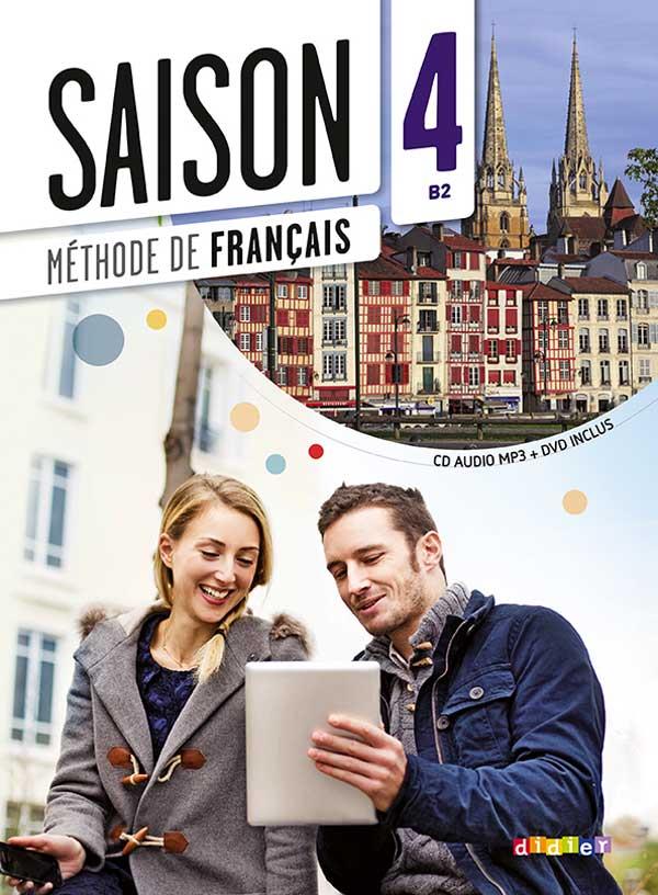 SAISON 4 NIV.B2 - LIVRE + CD MP3 + DVD