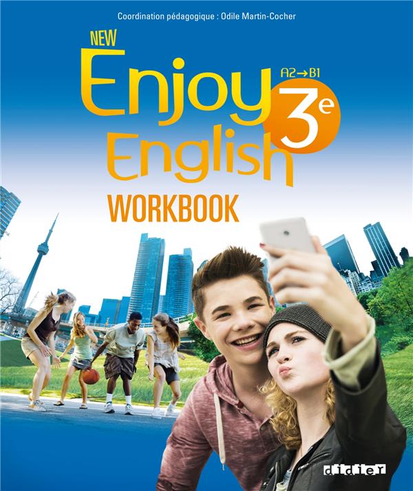 NEW ENJOY ENGLISH - ANGLAIS 3E  ED.2015- WORKBOOK - VERSION PAPIER