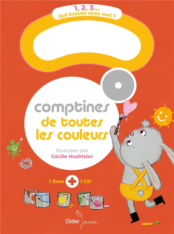 COMPTINES ET CHANSONS - T24 - COMPTINES DE TOUTES LES COULEURS (AVEC POIGNEE)