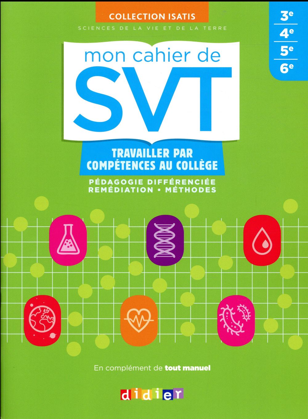 MON CAHIER DE SVT COLLEGE - CAHIER