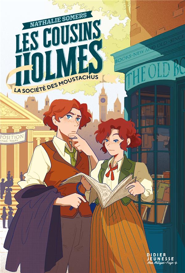 LES COUSINS HOLMES, TOME 2 - LA SOCIETE DES MOUSTACHUS