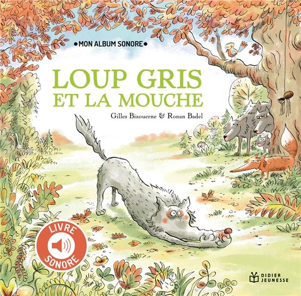 LOUP GRIS - T11 - LOUP GRIS ET LA MOUCHE - LIVRE SONORE