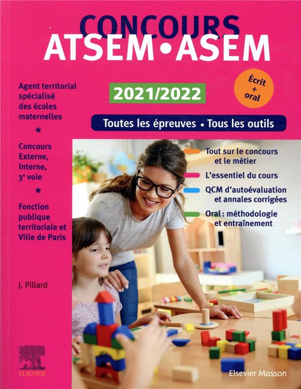 CONCOURS ATSEM/ASEM 2021/2022 - CONCOURS EXTERNE, INTERNE ET 3E VOIE : FONCTION PUBLIQUE TERRITORIAL