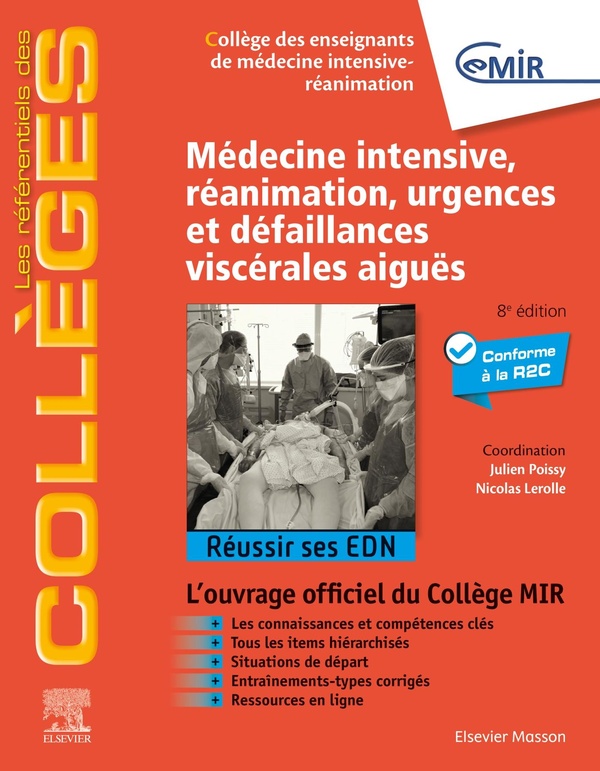 MEDECINE INTENSIVE, REANIMATION, URGENCES ET DEFAILLANCES VISCERALES AIGUES - REUSSIR SES EDN