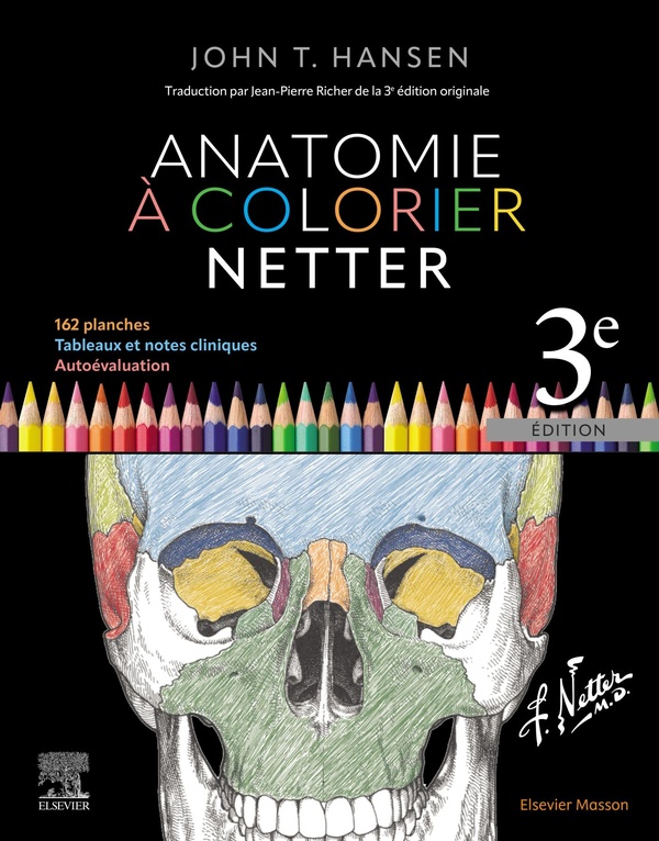 ANATOMIE A COLORIER NETTER
