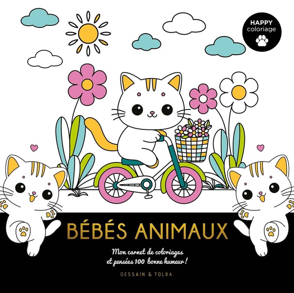 HAPPY COLORIAGE BEBES ANIMAUX