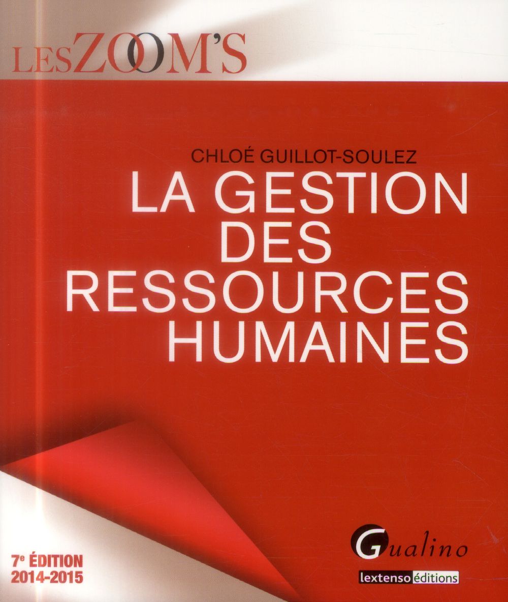 LA GESTION DES RESSOURCES HUMAINES