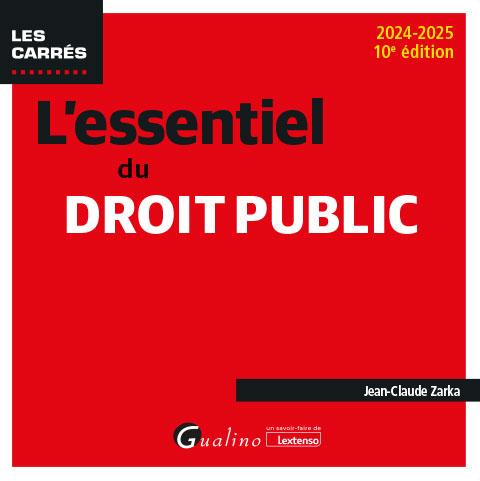 L'ESSENTIEL DU DROIT PUBLIC