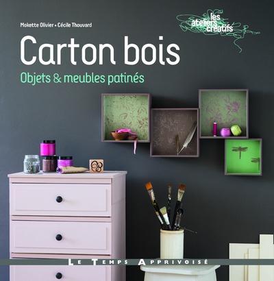 CARTON BOIS OBJETS & MEUBLES PATINES
