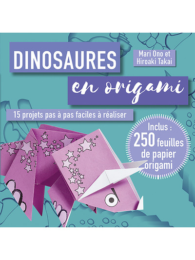 DINOSAURES EN ORIGAMI