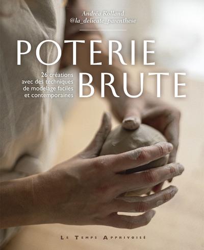 POTERIE BRUTE - 26 CREATIONS AVEC DES TECHNIQUES DE MODELAGES FACILES ET CONTEMPORAINES