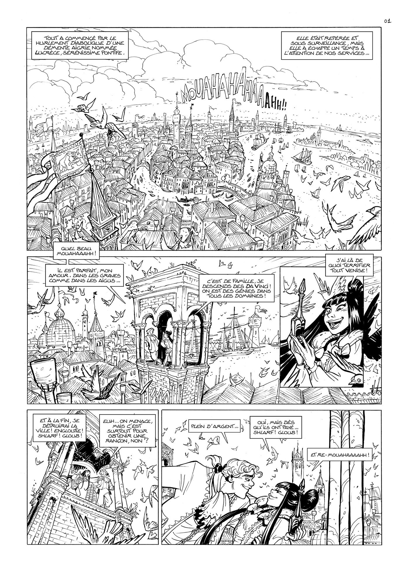 EKHO MONDE MIROIR T13 - EDITION NB - LES CHIMERES DE VENISE