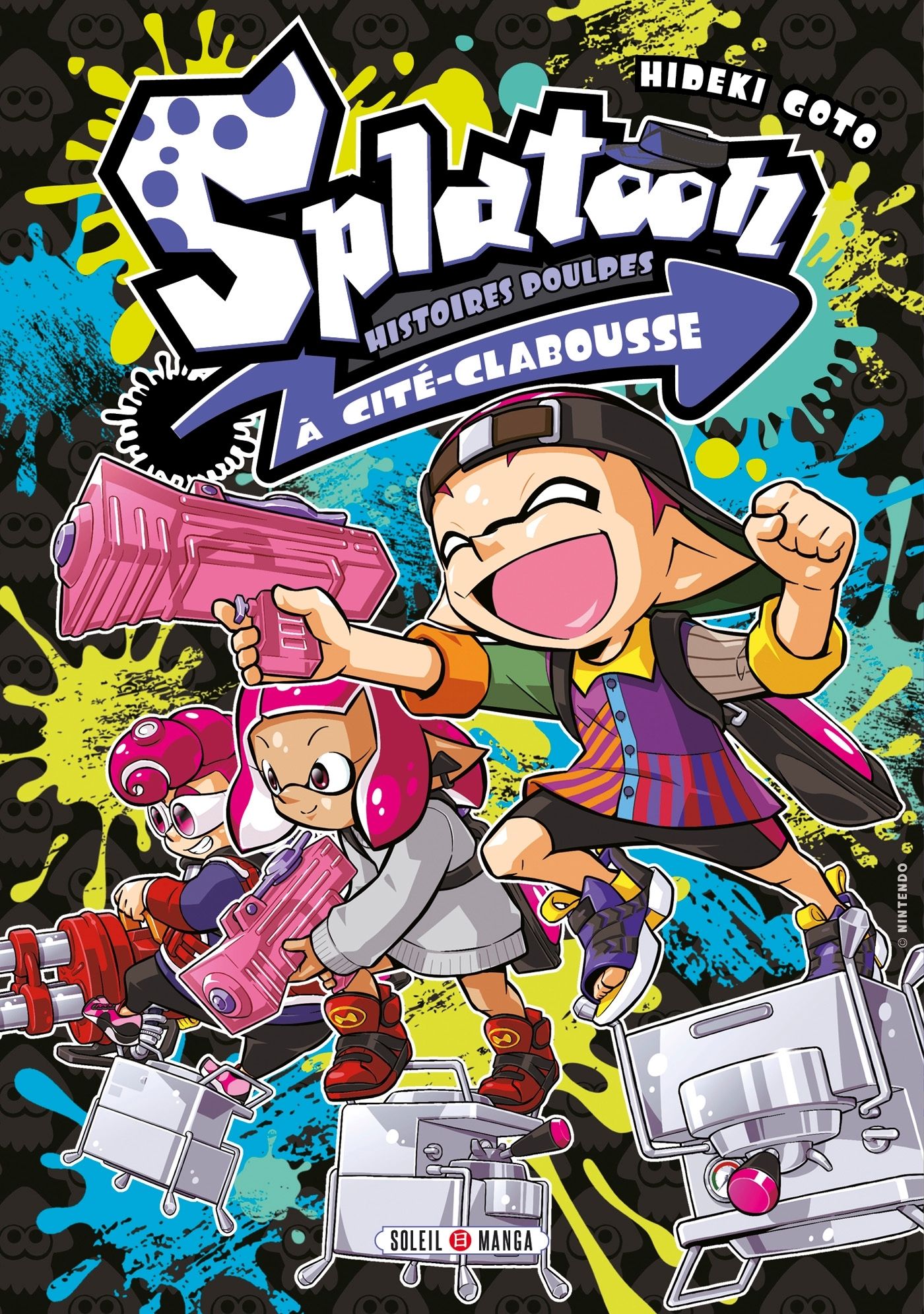 SPLATOON - HISTOIRES POULPES A CITE-CLABOUSSE - ONE-SHOT - SPLATOON - HISTOIRES POULPES A CITE-CLABO