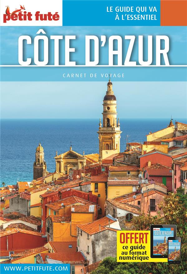 COTE D'AZUR 2021 CARNET PETIT FUTE + OFFRE NUM