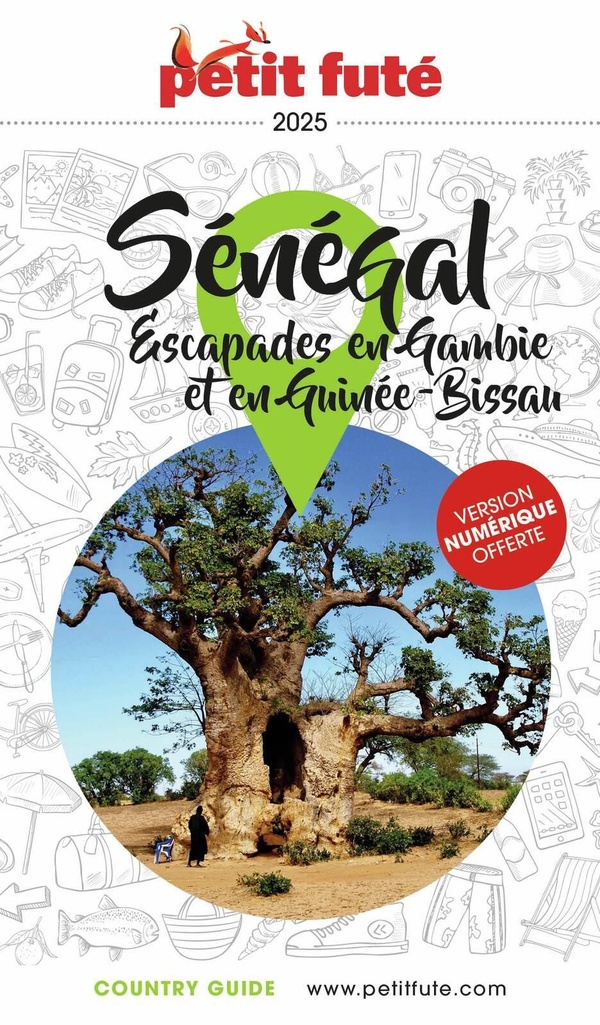 GUIDE SENEGAL 2025 PETIT FUTE - GAMBIE - GUINEE BISSAU