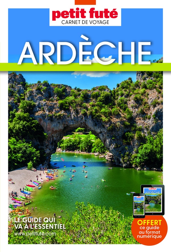 GUIDE ARDECHE 2025 CARNET PETIT FUTE