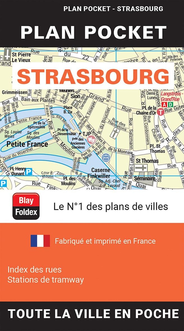 STRASBOURG PLAN POCKET 2024