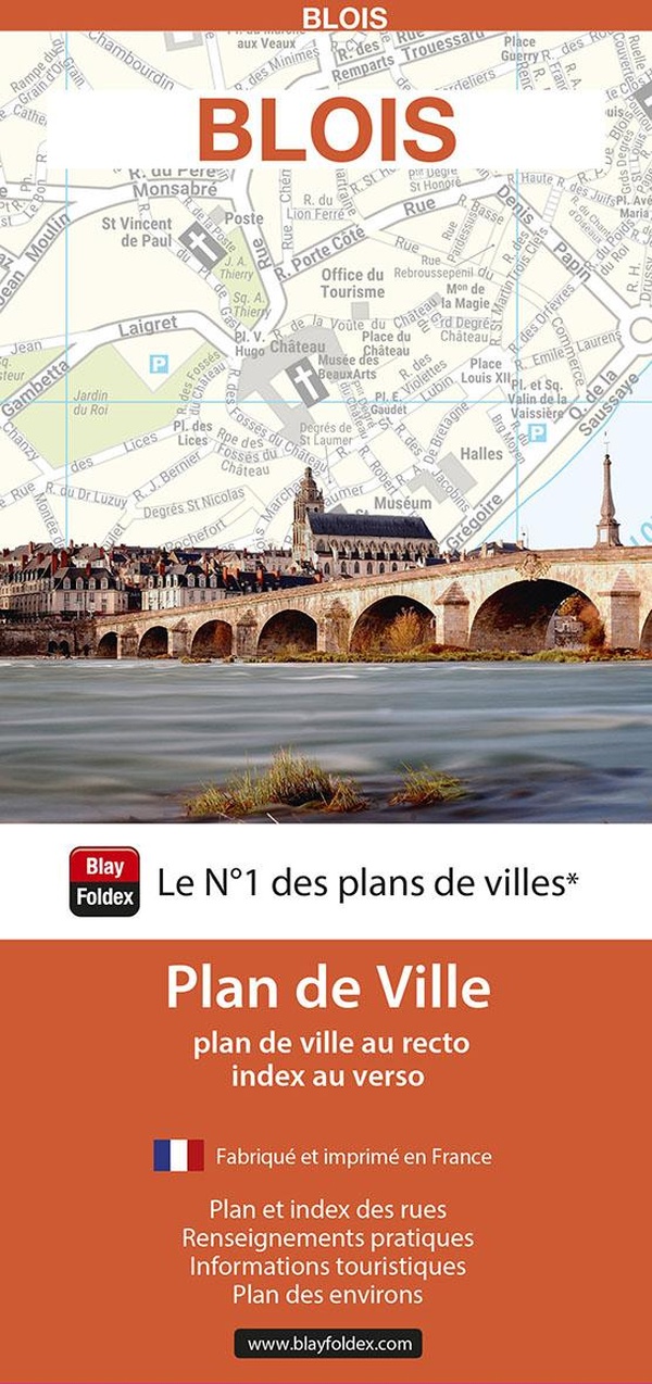 BLOIS 2024 - PLAN DE VILLE