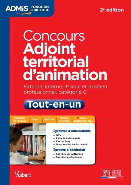 CONCOURS ADJOINT TERRITORIAL D'ANIMATION - TOUT-EN-UN - CATEGORIE C
