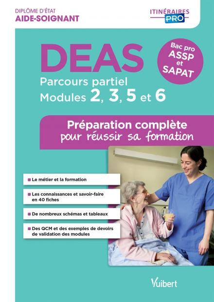DEAS - PARCOURS PARTIEL - MODULES 2, 3, 5 ET 6 - PREPARATION COMPLETE POUR REU