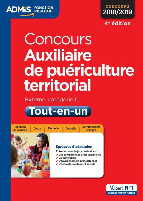 CONCOURS AUXILIAIRE DE PUERICULTURE TERRITORIAL - CATEGORIE C - TOUT-EN-UN - CONCOURS 2018-2019