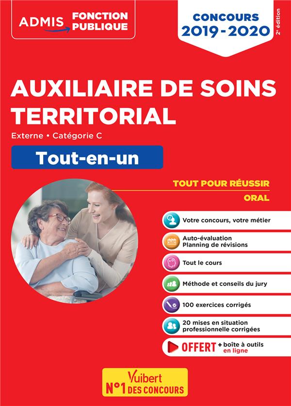 CONCOURS AUXILIAIRE DE SOINS TERRITORIAL - CATEGORIE C - TOUT-EN-UN