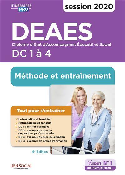 DEAES - ENTRAINEMENT ET METHODE - EPREUVES DE CERTIFICATION DF 1 A 5 - DIPLOME D'ETAT D'ACCOMPAGNANT