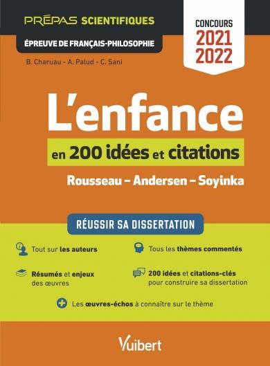 LES 200 NOTIONS ET CITATIONS INDISPENSABLES SUR LE THEME. - REUSSIR SA DISSERTATION. EPREUVE DE FRAN