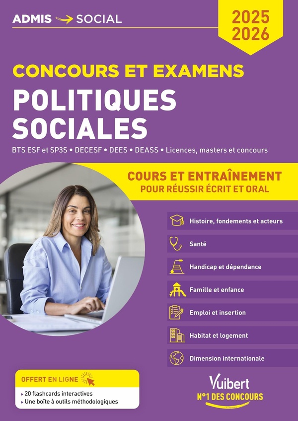 POLITIQUES SOCIALES - REVISIONS ET QUESTIONS DE REFLEXION - EXAMENS ET CONCOURS 2025-2026 - LICENCES