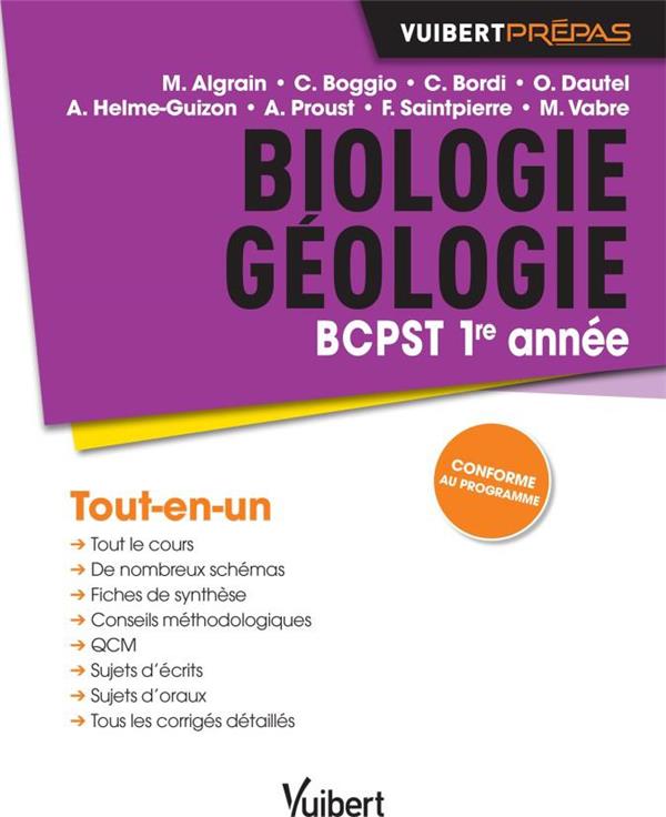 BIOLOGIE-GEOLOGIE BCPST - 1RE ANNEE - COURS, SCHEMAS-BILAN, EXERCICES CORRIGES ET TP