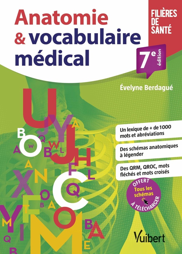 ANATOMIE ET VOCABULAIRE MEDICAL - SCHEMAS - LEXIQUE - EXERCICES