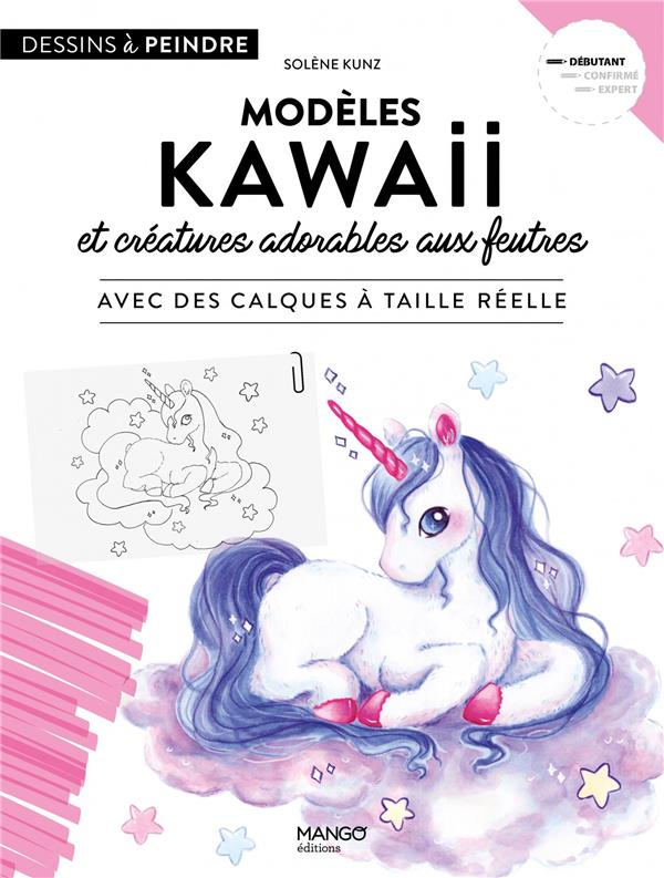 MODELES KAWAII ET CREATURES ADORABLES AUX FEUTRES