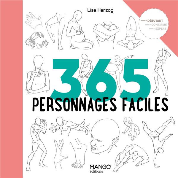 HORS COLLECTION BEAUX-ARTS 365 PERSONNAGES FACILES