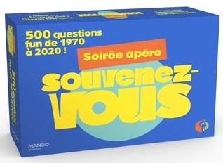 SOIREE APERO SOUVENEZ-VOUS - 500 QUESTIONS FUN DE 1970 A 2020 !