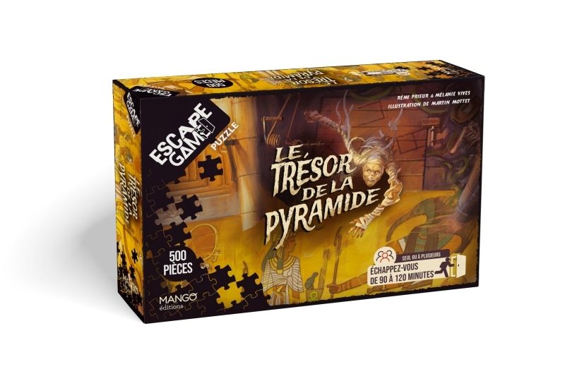 ESCAPE GAME PUZZLE - LE TRESOR DE LA PYRAMIDE - SAUREZ-VOUS VOUS EVADER DE CETTE AVENTURE ?