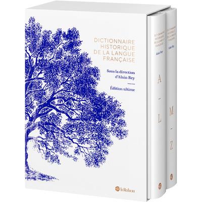 DICTIONNAIRE HISTORIQUE DE LA LANGUE FRANCAISE 2 VOLUMES