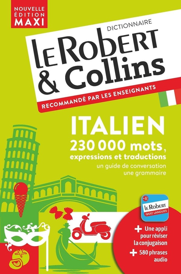 LE ROBERT & COLLINS MAXI ITALIEN - NOUVELLE EDITION